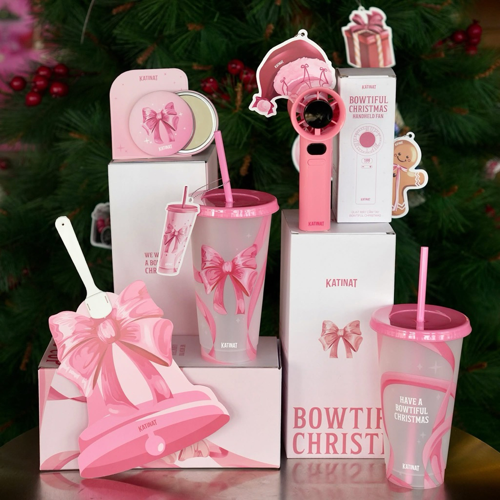 [KATINAT] Bộ sưu tập Merchandise Giáng Sinh Bowtiful Christmas của Katinat