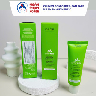  Kem Dưỡng Ẩm Phục Hồi Cho Da Mụn BABE Stop AKN Repairing Moisturiser 50ml 