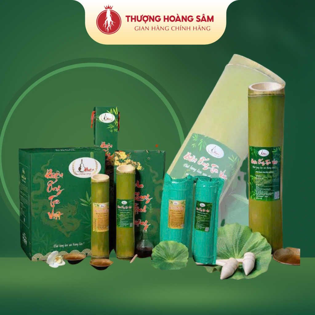 Ống Rượu Tre Việt Nam 750ml, Ống Tửu Tre Men Lá Công Thức Nhật Bản, Không Đau Đầu, Chuẩn OCOP, Quà T