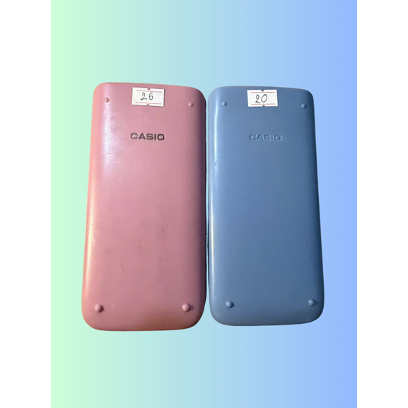 Nắp máy tính casio fx 580 zin hãng màu hồng + xanh