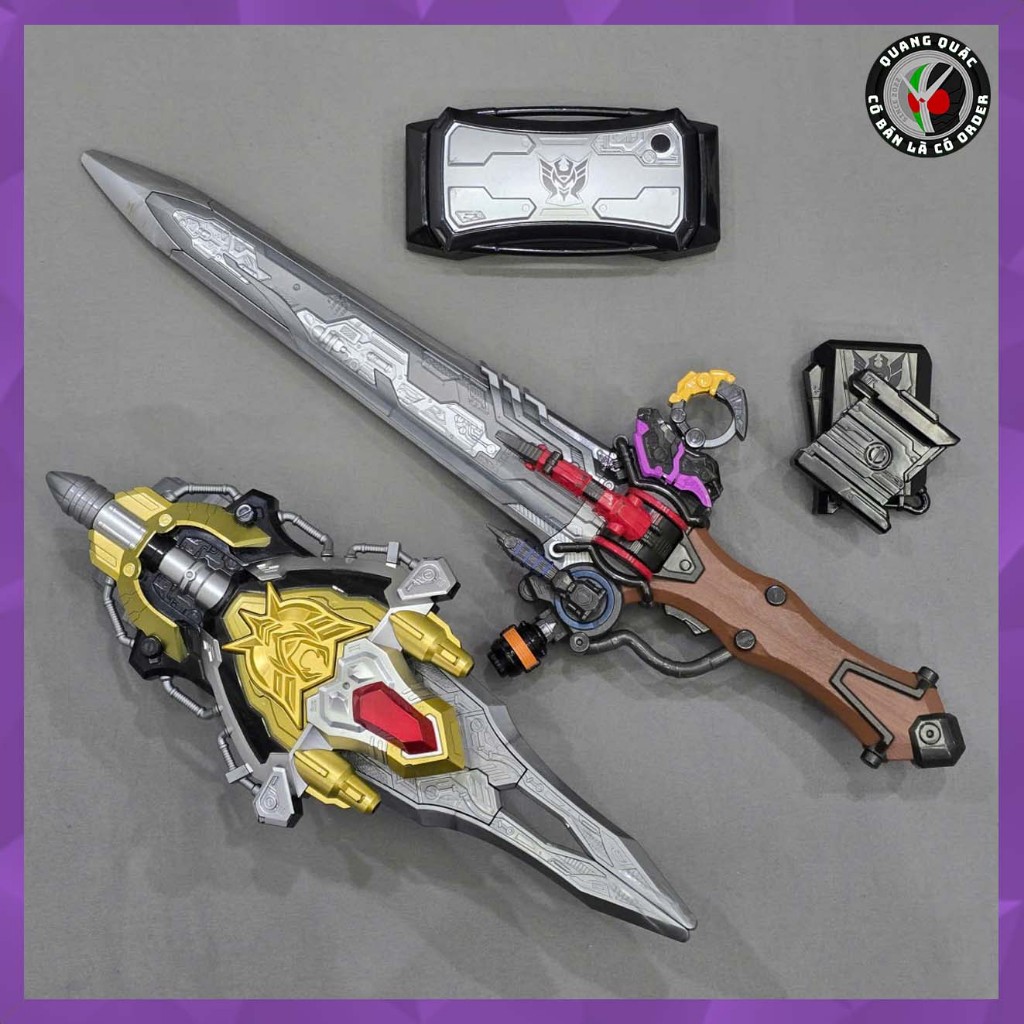 [HÀNG MỚI VỀ] Mô hình đồ chơi chính hãng DX Ohger Calibur Complete Set - Ohsama Sentai KingOhger