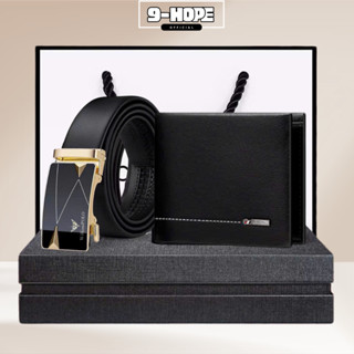 COMBO Thắt Lưng Nam William Polo Da Cao Cấp Khóa Tự Động Và Ví Da Nam Lịch Lãm TL87+Ví14