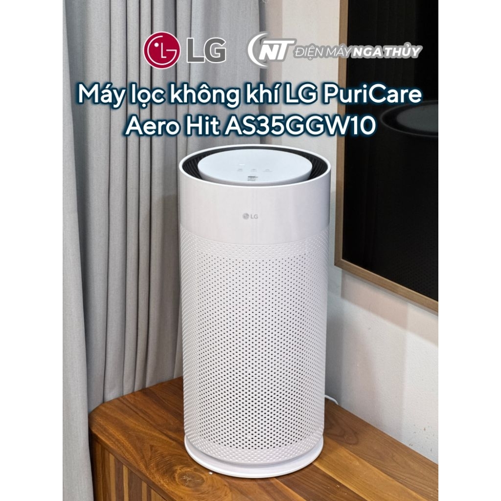 Máy lọc không khí LG PuriCare Aero Hit AS35GGW10