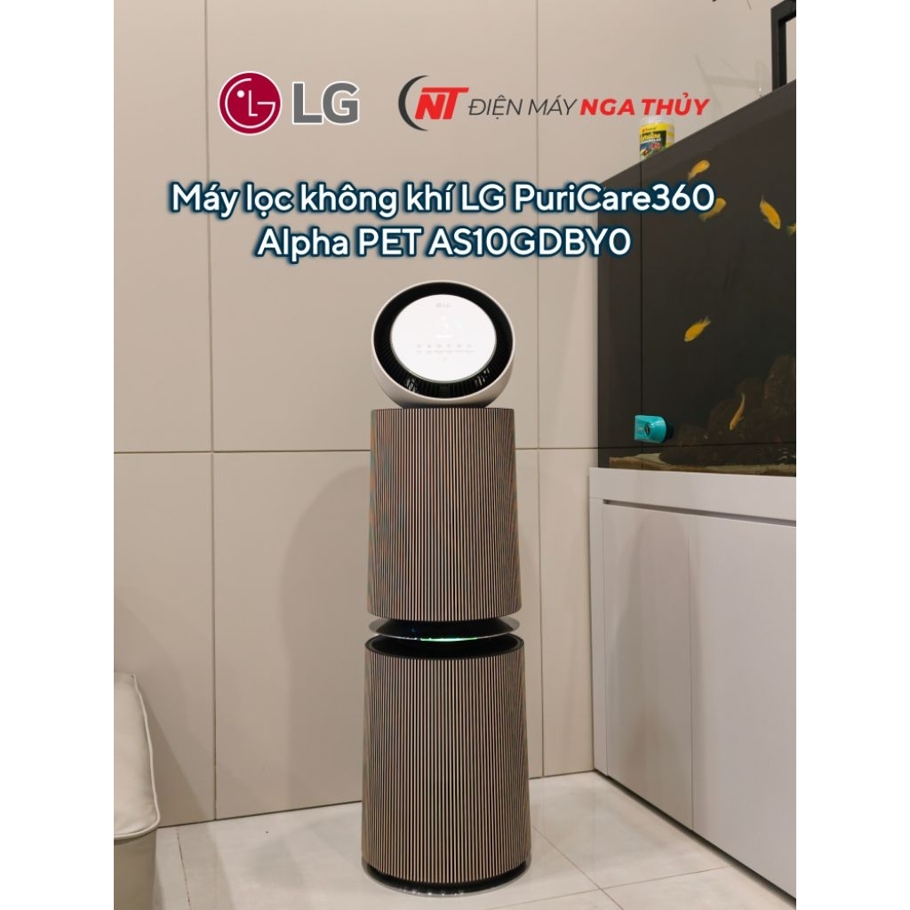 Máy lọc không khí LG PuriCare360 Alpha PET AS10GDBY0