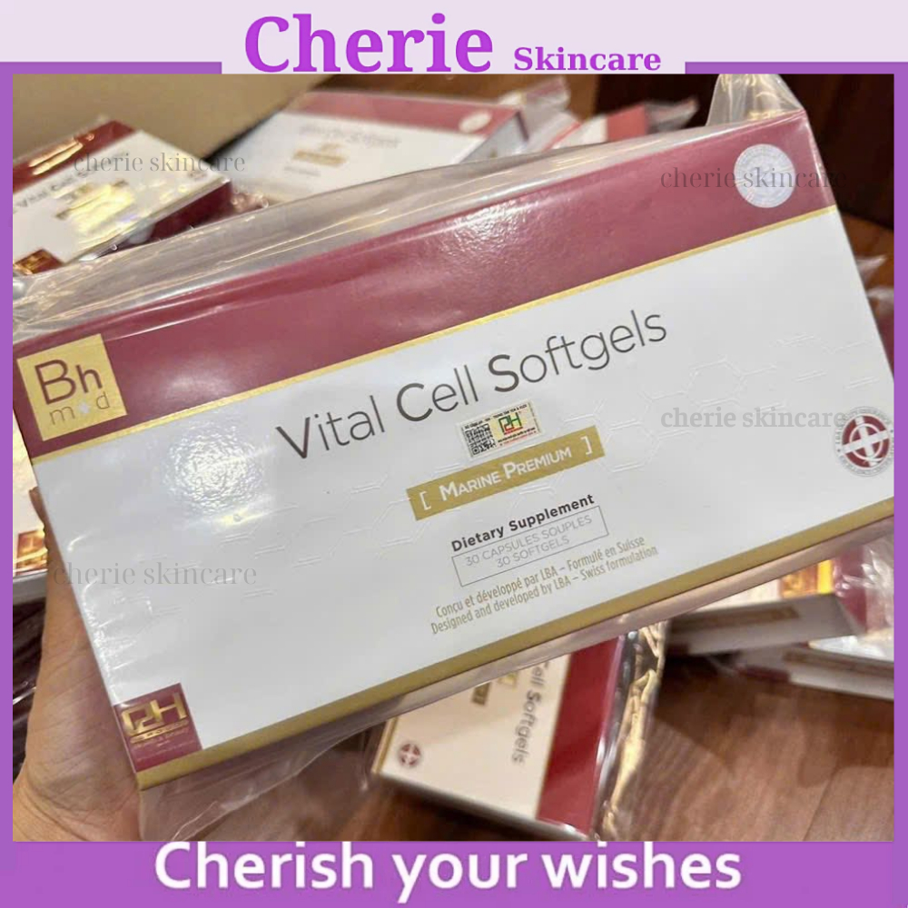 [Công ty] Viên uống BHMed Vital Softgels Premium Extract Thụy Sỹ 30 viên