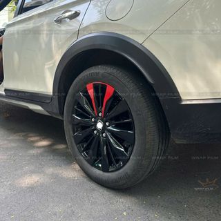 Decal dán mâm Honda BRV (Giá bao gồm 5 bánh) - Decal bảo vệ mâm xe không thấm nước, không để lại keo khi bóc