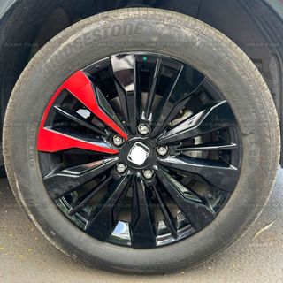 Decal dán mâm Honda BRV (Giá bao gồm 5 bánh) - Decal bảo vệ mâm xe không thấm nước, không để lại keo khi bóc
