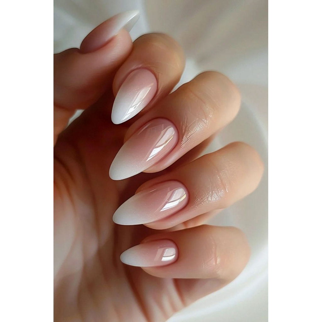 ( ht) NAIL BOX THIẾT KẾ THẠCH GẠO OMBRE NAIL MÓNG UP OMBRE ĐƠN GIẢN