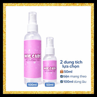 XỊT DƯỠNG TÓC GIẢ 100ML CHỈ 15K (CHAI MÀU HỒNG HOẶC DẠNG LỌ CHIẾT)