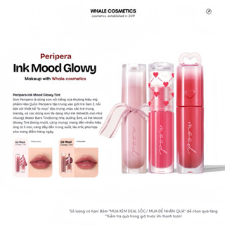   Màu 1-39  Son Tint Bóng Peripera Ink Mood Glowy Tint  4g  