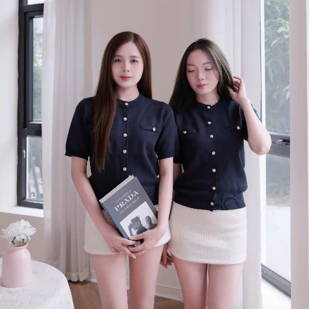 Ao len dệt kim siêu sang chảnh, Áo len cao cấp hồng pastel - Áo Len Siêu Đẹp Siêu HOTHIT Dễ Phối đồ 