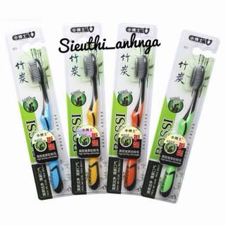 Combo 5-10 Bàn chải đánh răng Bossi Hàn Quốc chính hãng,bàn chải than tre hoạt tính
