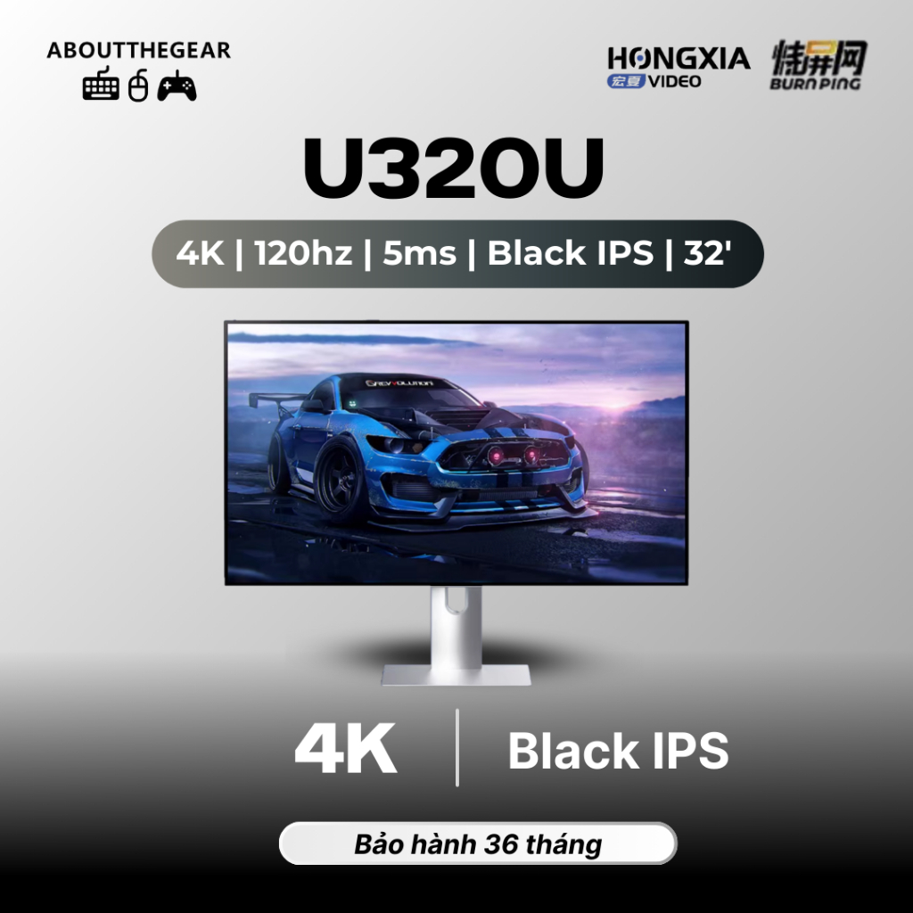 Màn hình đồ họa Hongxia U320U chuyên đồ họa, game AAA (NEWSEAL-BH 36 THÁNG)