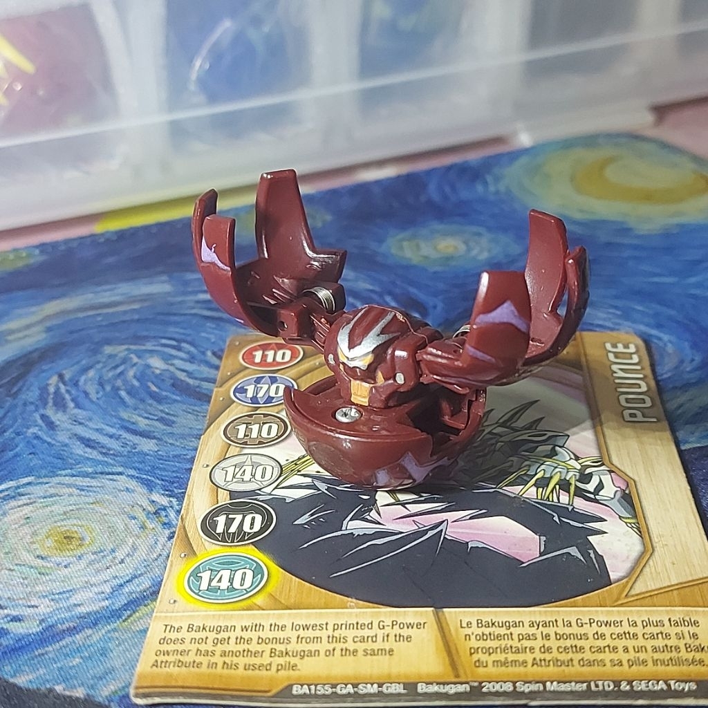 Fear Ripper B1 (Hàng cổng trường) - Mô hình Bakugan Battle Brawlers S1