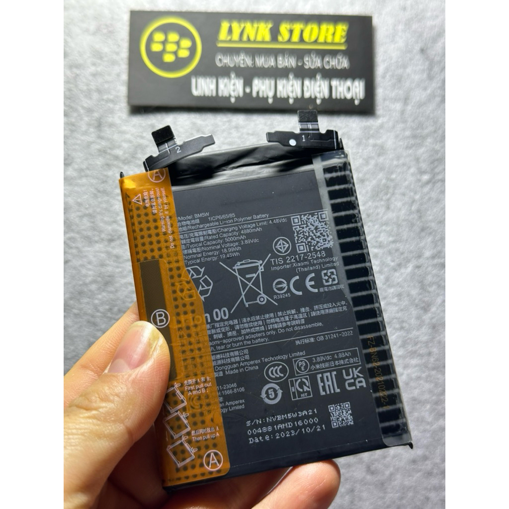 Pin Thay Thế Cho Điện Thoại Xiao.mi K70/ K70 Pro