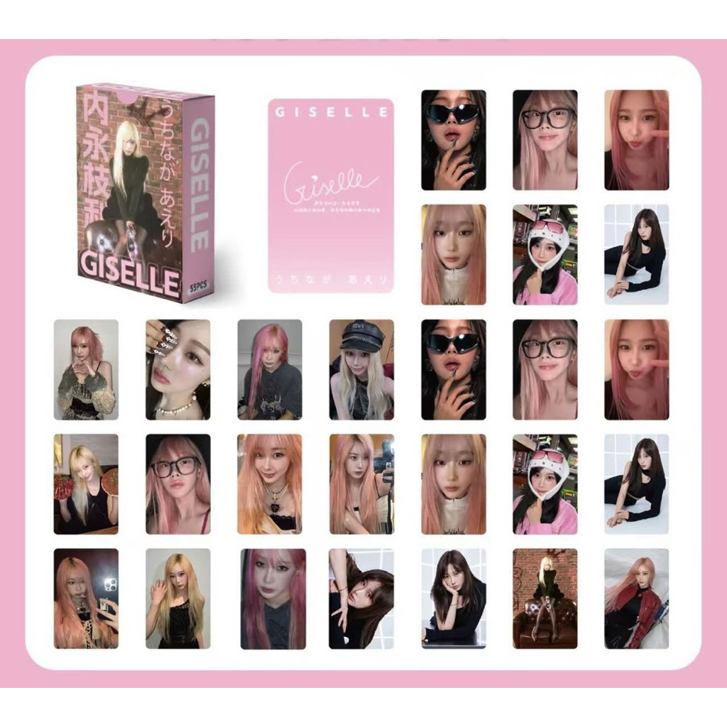Set 50 lomo card AESPA-GISELLE 2026