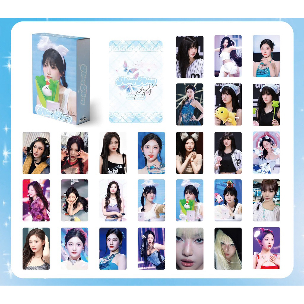 Set 50 lomo card AESPA-NINGNING 2026