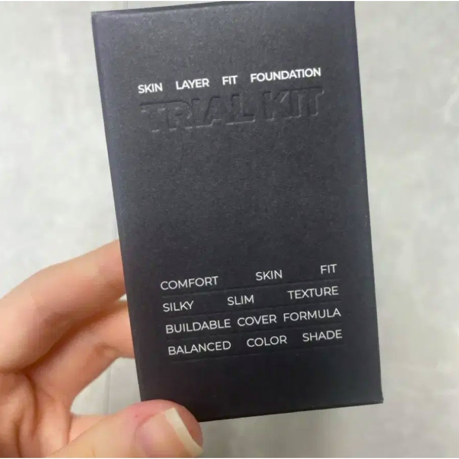 Mẫu thử 3 màu kem nền ABOUT TONE Skin Layer Fit Foundation Trial Kit (3EA)