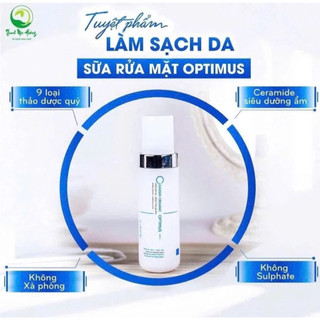 Sữa Rửa Mặt Dược Liệu Thanh Mộc Hương Cleanser Organic Optimus Thanh Mộc Hương 120ml