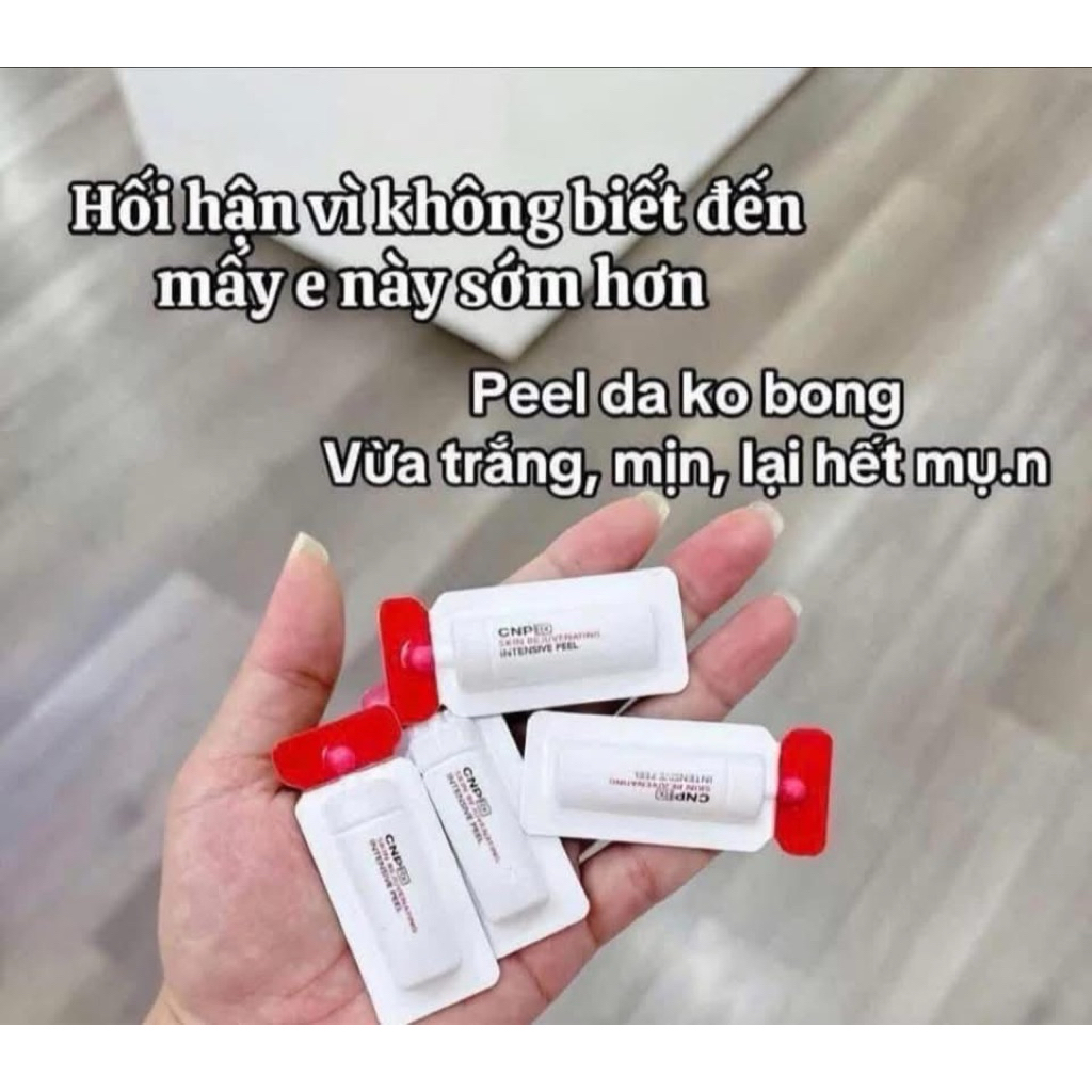Peel tái tạo da chuyên sâu CNP Peel 2ml - ds_lan hương