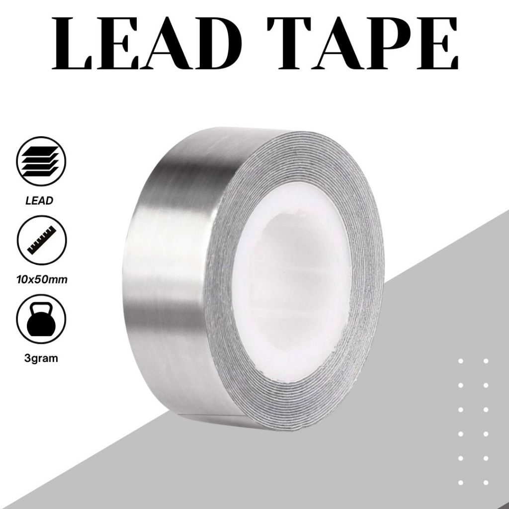 Cuộn Chì Độ Dán Viền Vợt Pickleball 30G | Tăng sức mạnh | Tăng kiểm soát