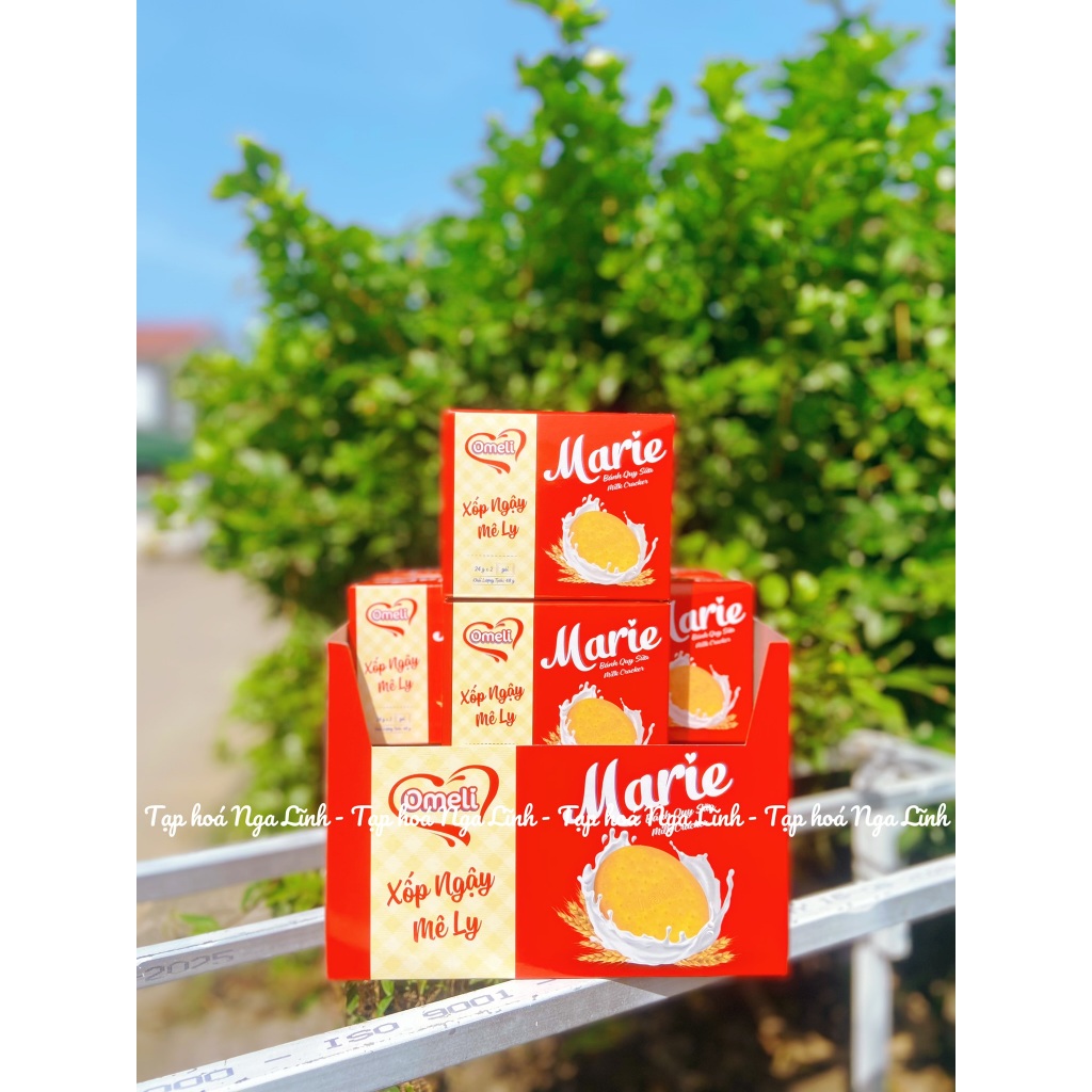 [48gr] Bánh quy sữa Marie Omeli - Lốc 12 hộp