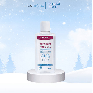  Gel sát khuẩn tay chứa cồn Alfasept Pure Gel Phù Hợp Cho Da Nhạy Cảm Giúp Diệt Khuẩn Tăng Cường Dưỡng Ẩm 100ml 