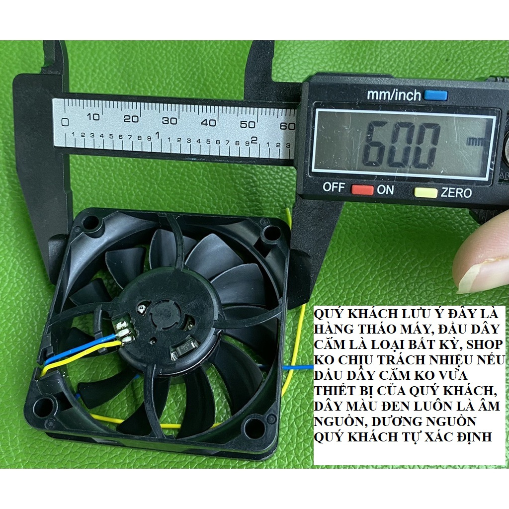 Fan Quạt tản nhiệt 5V 4x4, 6x6, 8x8, 12x12 CM quạt làm mát cũ Pc thanh lý