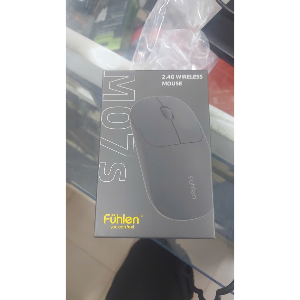 Chuột không dây Fuhlen M07s màu đen
