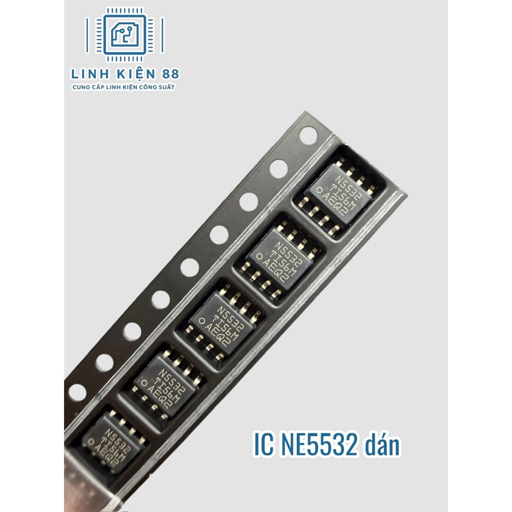 5,10 con OPAMP NE5532 N5532 5532 dán Sop-8 dán chính hãng TI