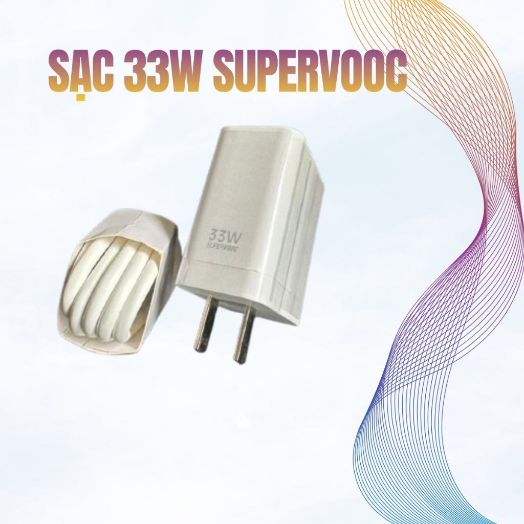 Sạc Điện Thoại Oppo Vooc 33w, Củ Sạc Nhanh Oppo Và Dây Sạc Nhanh Oppo Chuẩn Zin Bảo Hành 12T HT88_ST