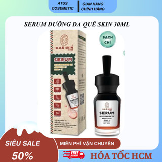  SERUM dưỡng Quê Skin Niacinamide Zinc arbutin từ nụ tầm xuân cúc la mã,dầu hạt Nghệ bạch chỉ,Dầu hạt jojoba 30ml 1hộp 