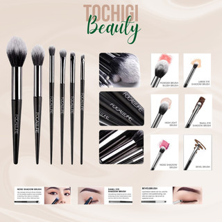  Set 6 cọ trang điểm FOCALLURE 100g làm đẹp tiện lợi 
