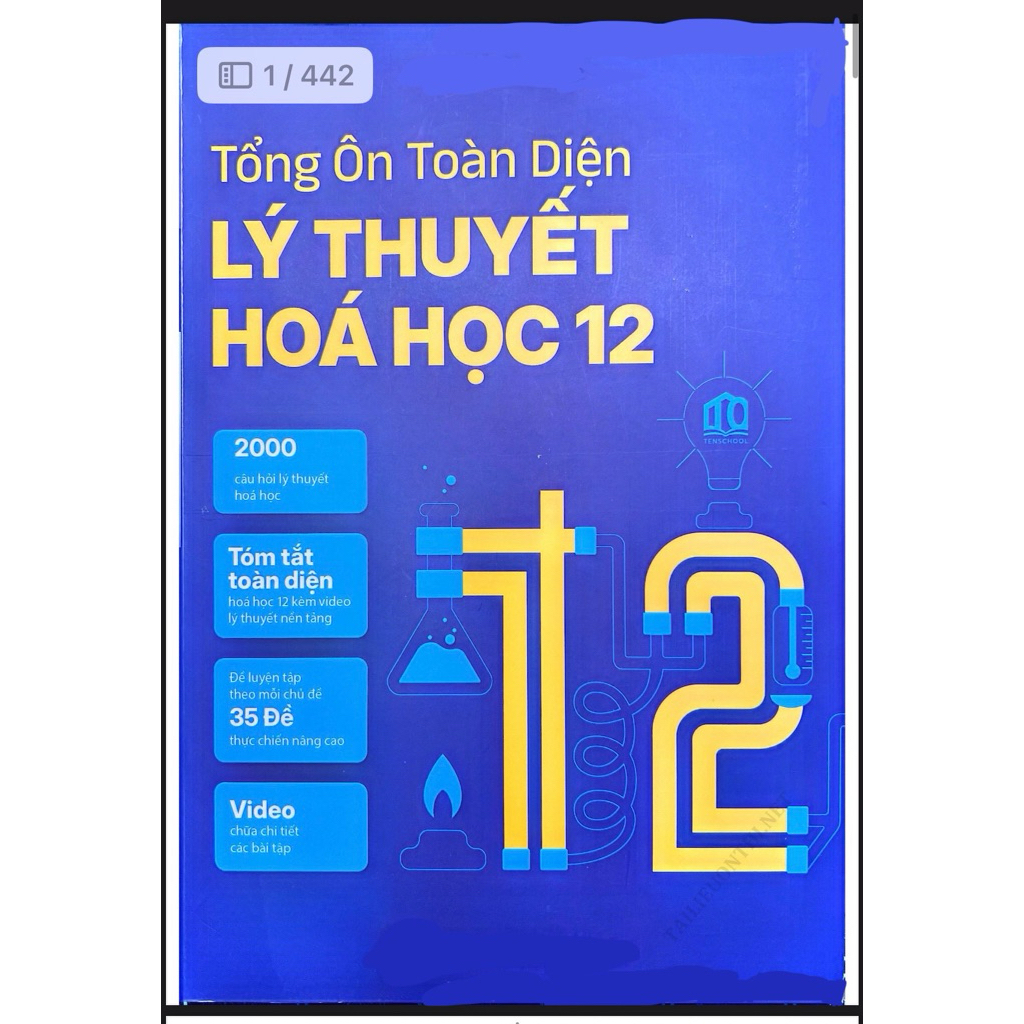 FILE PDF LÝ THUYẾT HOÁ HỌC 12