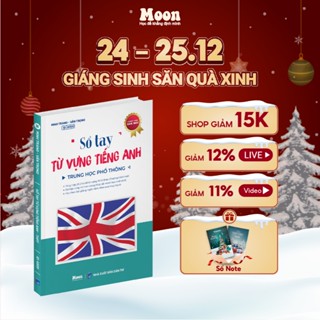  Sách - Sổ tay từ vựng tiếng anh trung học phổ thông - Moonbook 
