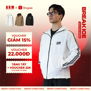  Áo Khoác Gió Nam HYPER JACKET ARM phom trẻ trung thoải mái mặc chống nắng chống nước tập gym chạy bộ 