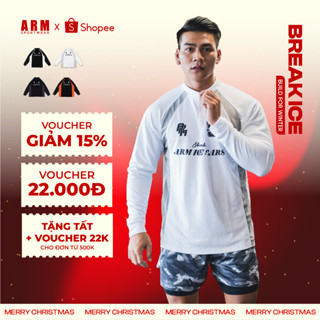  Áo Thun Giữ Nhiệt Tay Dài Bóng Rổ BREAK ICE Phối Viền Thoáng Khí Mau Khô Có Khóa Kéo Nửa Thân Tập Luyện Thể Thao 