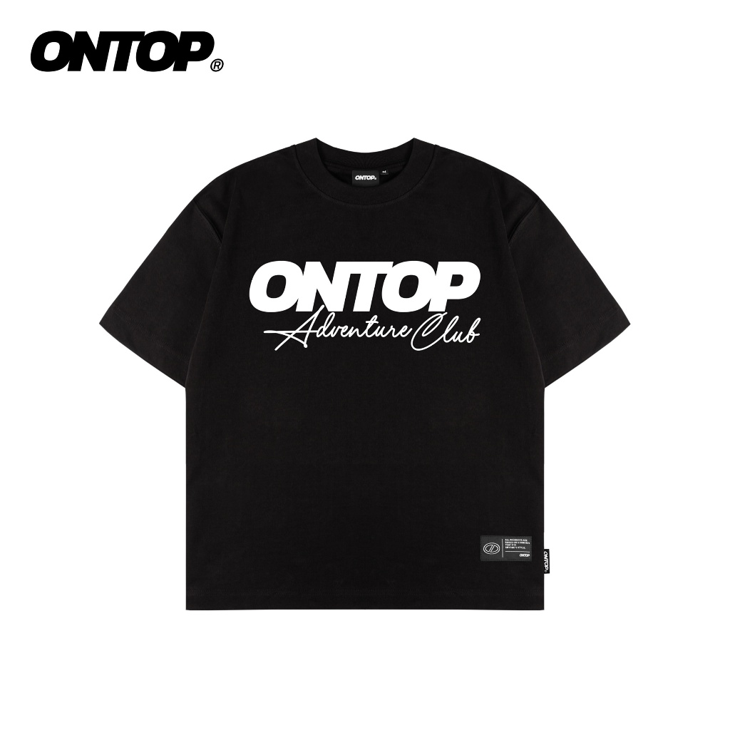 Áo thun đen in hình ONTOP | O-T1-D