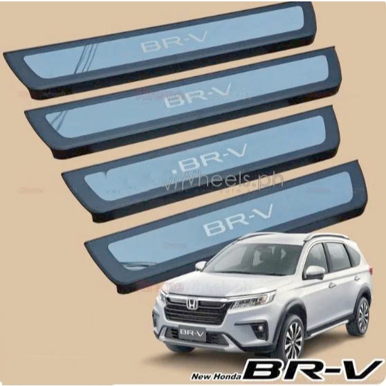 Bộ 4 Ốp Bậc Cửa Phía Ngoài BRV 2023 2024 2025 2026 - Ốp Bậc Cửa Honda BRV