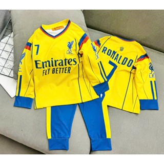   G61  12-45kg Đồ dài bé trai tay dài quần dài chất thun lạnh thái mát mẻ không xù không nhão vải 