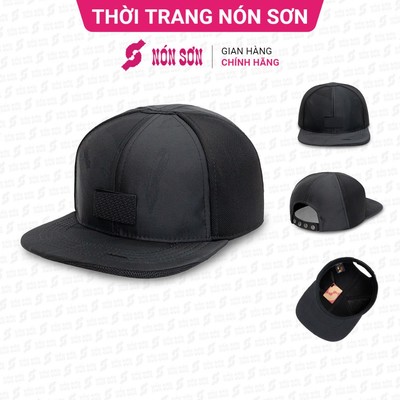 Mũ snapback hiphop NÓN SƠN MC210K1-ĐN1