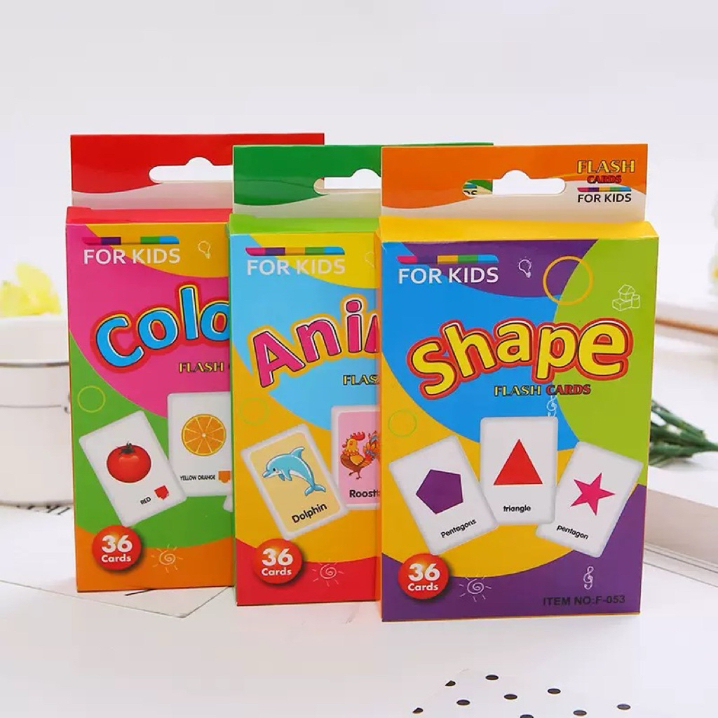 COMBO 7 bộ Flashcard tiếng anh cho bé