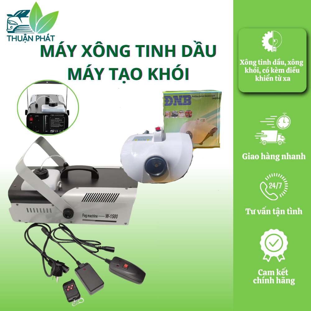 Máy khử mùi, khử khuẩn công nghệ Nano Bạc- Máy khử mùi ô tô- FOG MACHINE, Bảo hành 6 tháng