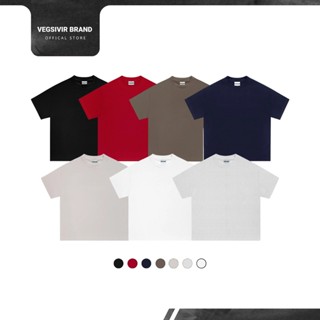  Áo Thun Trơn Cotton FORM BOXY Thoáng Mát Trẻ Trung Năng Động VEGSIVIR T-Shirt Boxy 