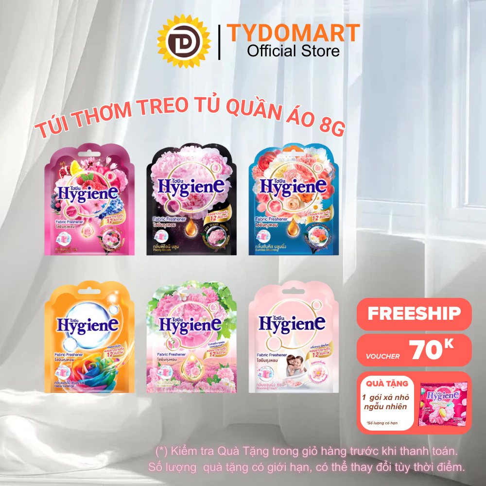 Túi Thơm Để Tủ Quần Áo Hygiene Thái Lan Hương Hoa Thơm Phòng Treo Xe Phòng Ngủ Loại Bỏ Ẩm Mốc