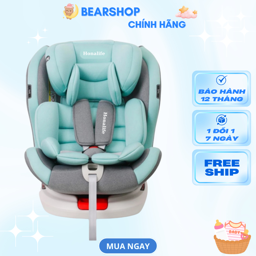 Ghế ngồi ô tô cho bé Honalife an toàn, thông minh, đồng hành cùng bé trên mọi nẻo đường