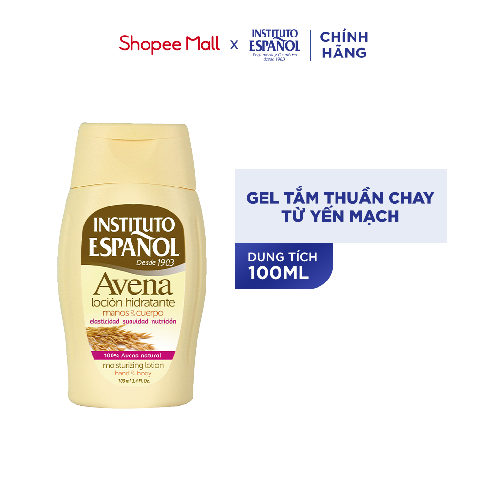 [QUÀ TẶNG KHÔNG BÁN] Instituto Español Gel tắm Avena Gel De Ducha 100ml