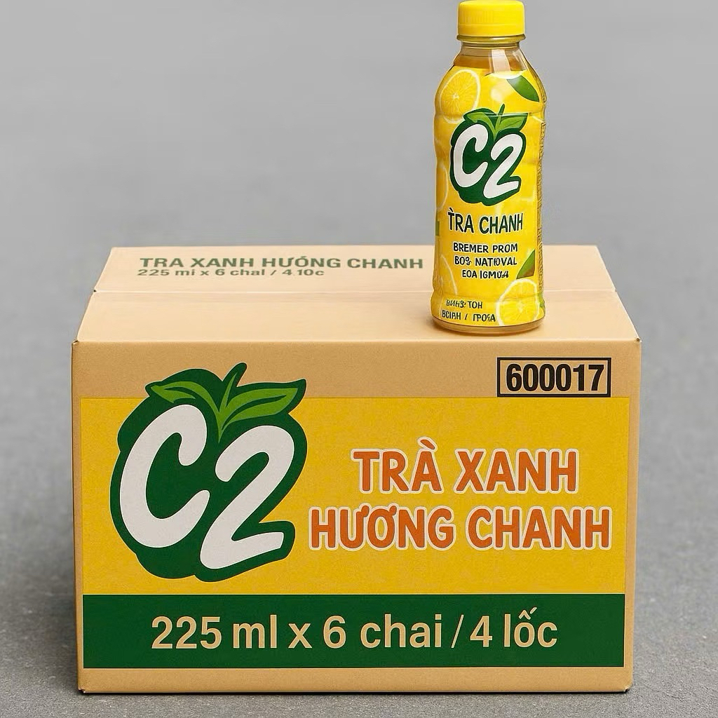 Trà C2 đủ vị 225ml