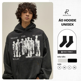  Áo Hoodie Nam nữ Roolieb họa tiết sturap 
