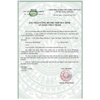 [Chính Hãng]  (hộp nhựa) 130 viên Canxi ostelin sile